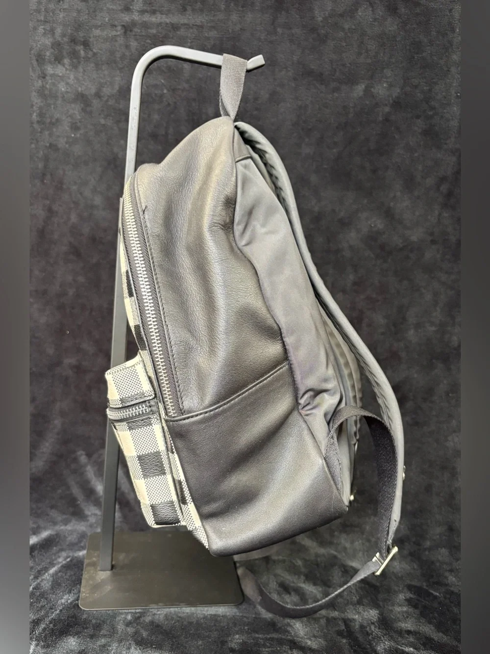 Coach Medium Charlie Backpack With Gingham Print F38949